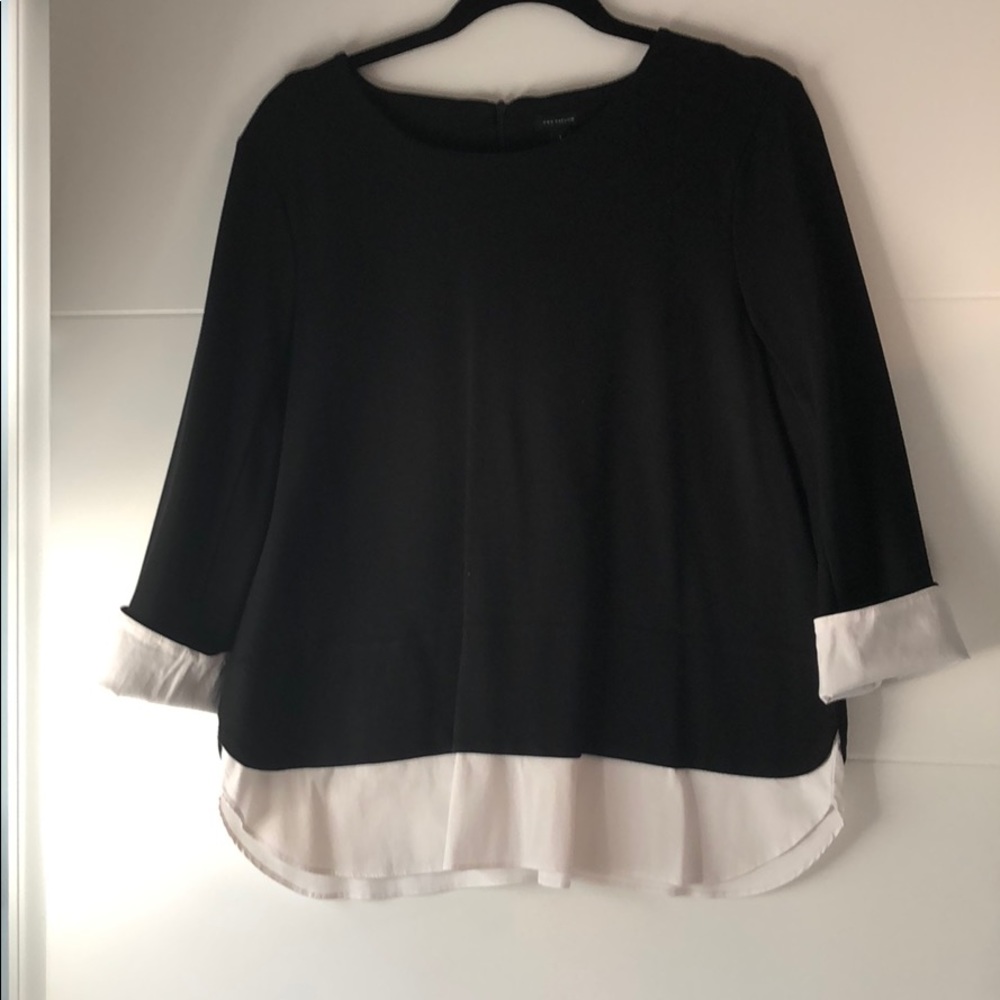 Black and white top